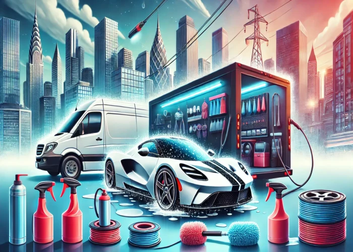 FULLY OPERATIONAL MOBILE CAR WASH FOR SALE IN DUBAI!!!!