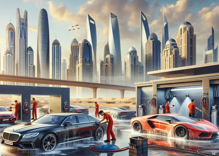 CAR WASH AND SERVICE CENTER FOR SALE IN AJMAN!!! BUSINESS FOR SALE!!!