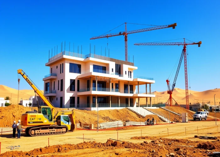 contracting company with two branches (Sharjah and Dubai)