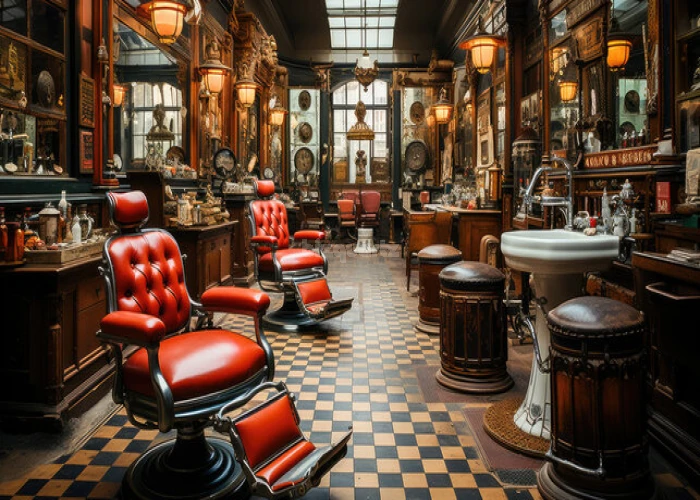 HIGH END BARBERSHOP FOR SALE IN BUSINESS BAY - DUBAI!!!!BUSINESS FOR SALE!!!!