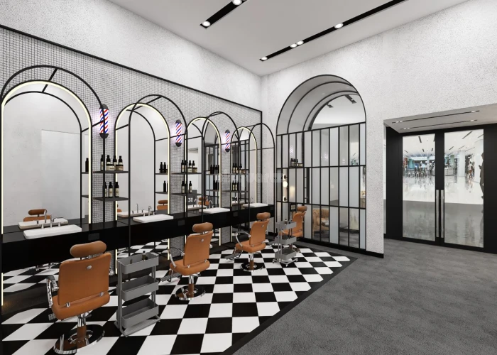 EXCLUSIVE GENTS SALON  FOR SALE IN MUWEILAH COMMERCIAL - SHARJAH!!!!BUSINESS FOR SALE!!!!