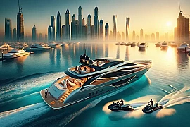 FULLY LICENSED LUXURY YACHT & BOAT RENTAL COMPANY  FOR SALE IN DUBAI MARINA !!! BUSINESS FOR SALE!!!