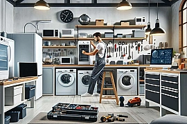HOME APPLIANCE REPAIR & SPARE PARTS BUSINESS FOR SALE WITH TWO BRANCH IN MUSSAFAH - ABU DHABI