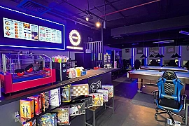 Electronic Gaming lounge and billiard