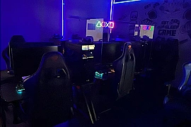 Electronic Gaming lounge and billiard