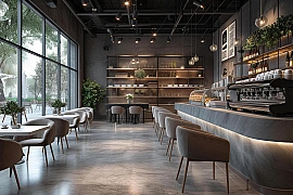 CONTEMPORARY CAFÉ WITH HIGH FOOTFALL FOR SALE IN MARYAM ISLAND, SHARJAH!!!!